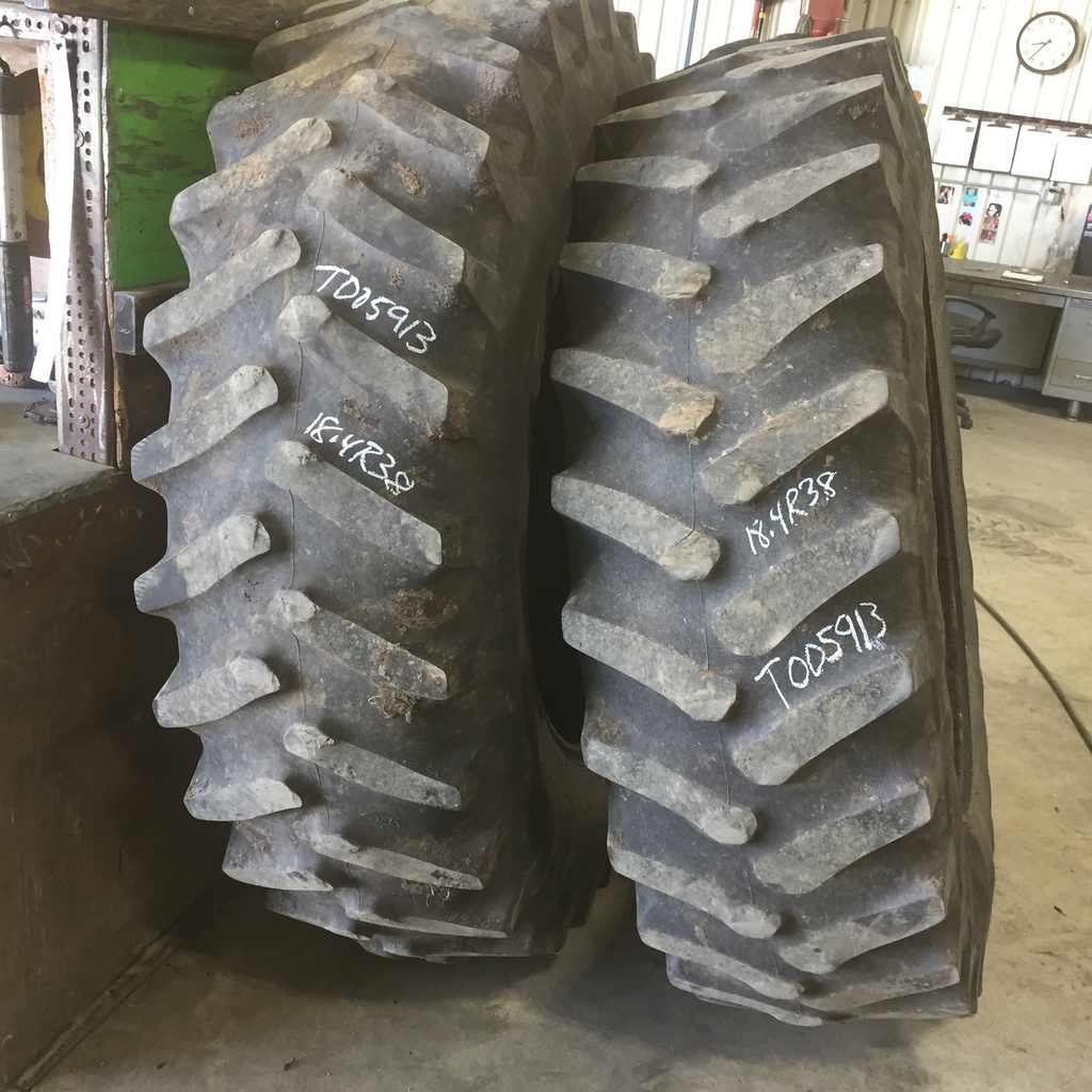 USED 18.4R38 Firestone Radial All Traction 23 R-1 E (10 Ply